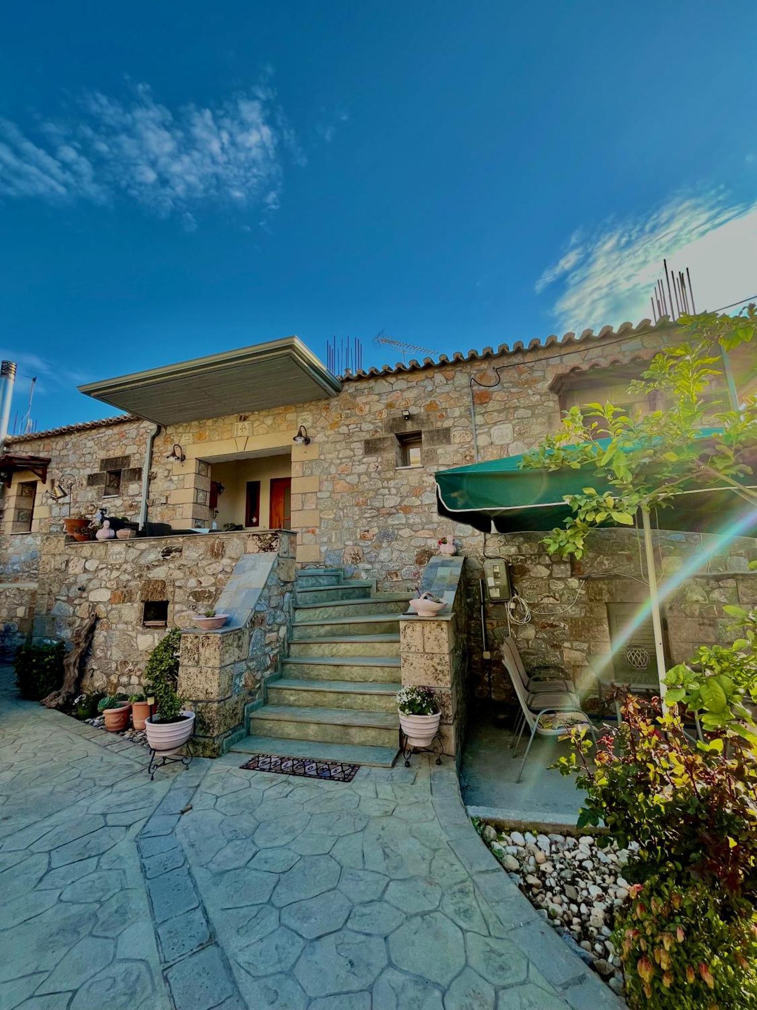 Voula Pansion Otel Kardamyli Dış mekan fotoğraf