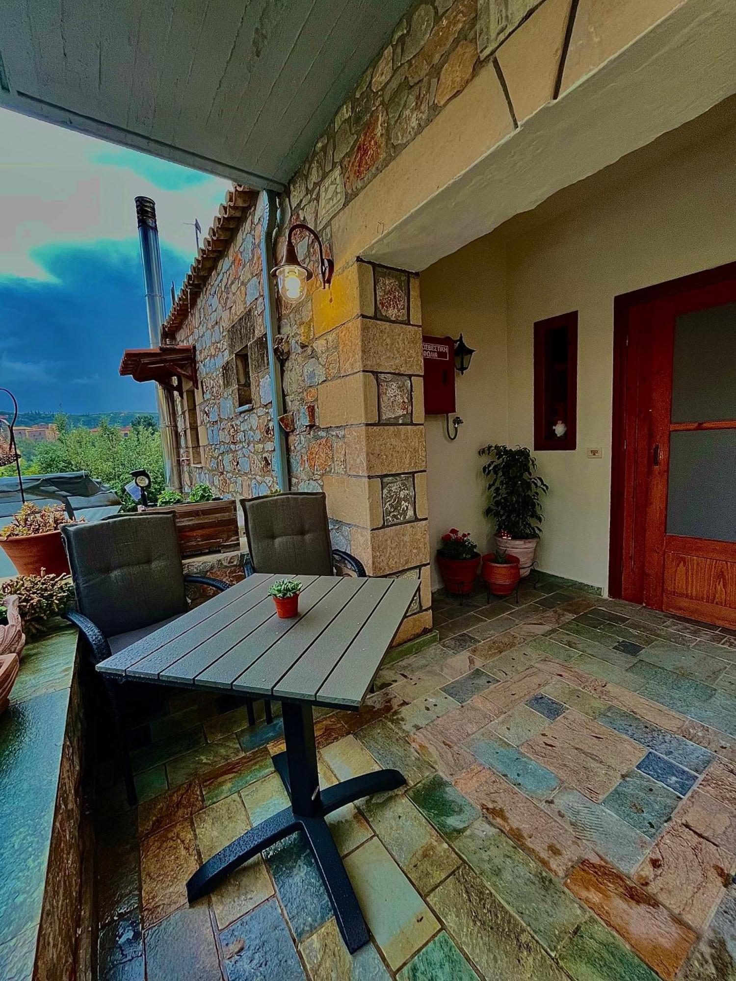 Voula Pansion Otel Kardamyli Dış mekan fotoğraf